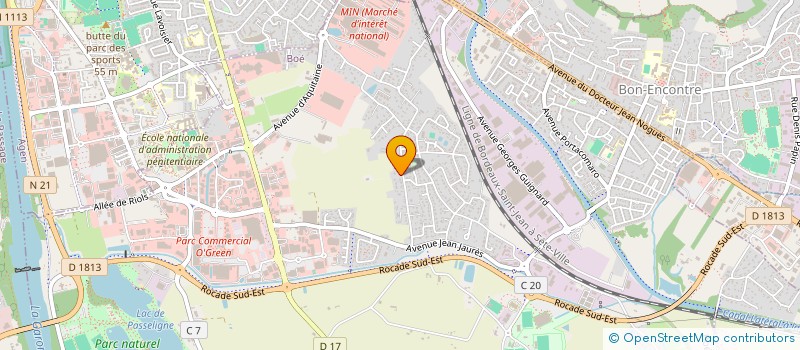 localisation de l'entreprise MADAME MARIA BERNARDO  BOE