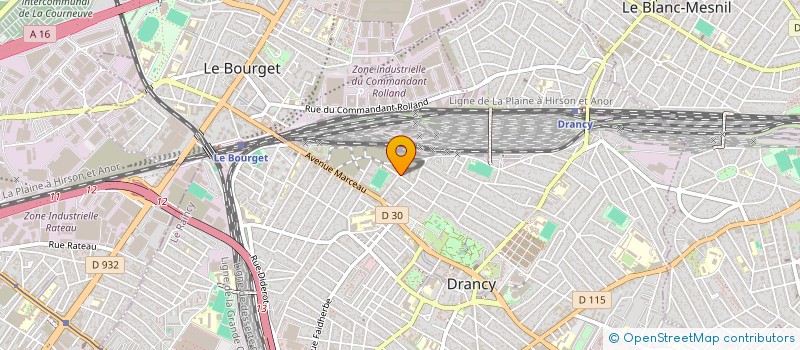 localisation de l'entreprise MADAME MARIA BERNARDO  DRANCY