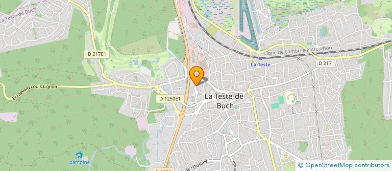 localisation de l'entreprise MADAME MARIA BERRECOSO ARAUJO à LA TESTE-DE-BUCH