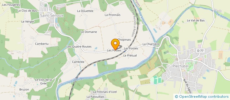 localisation de l'entreprise MADAME MARIA BERTIN à GUIGNEN
