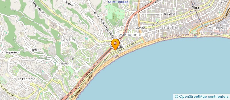localisation de l'entreprise MADAME MARIA BIRNAZ  NICE