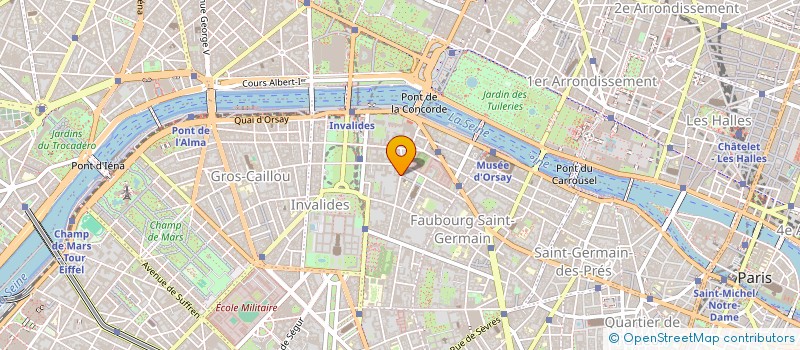 localisation de l'entreprise MADAME MARIA BONNAFOUS-BOUCHER  PARIS