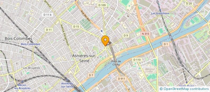 localisation de l'entreprise MADAME MARIA BONNEAUD à ASNIERES-SUR-SEINE