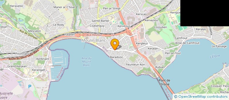 localisation de l'entreprise MADAME MARIA BOUCHO à LE RELECQ-KERHUON