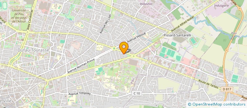 localisation de l'entreprise MADAME MARIA BOUILLY à PAU