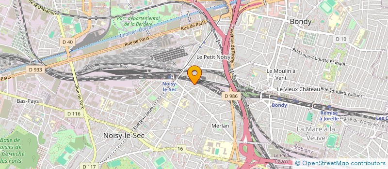 localisation de l'entreprise MADAME MARIA BOULOC à NOISY-LE-SEC