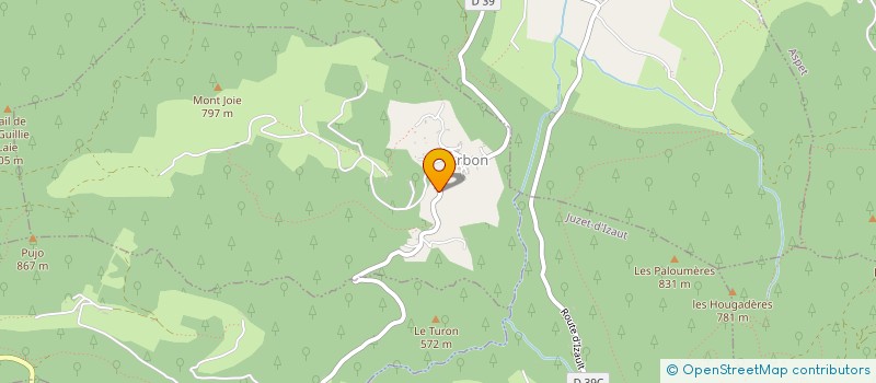 localisation de l'entreprise MADAME MARIA BUSTILLO JIMENEZ  ARBON