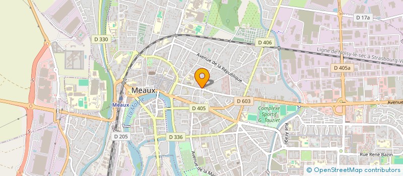 localisation de l'entreprise MADAME MARIA CALCADA  MEAUX