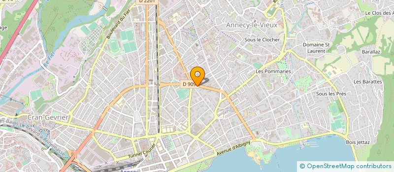 localisation de l'entreprise MADAME MARIA CAMILA PEREZ FLOREZ à ANNECY