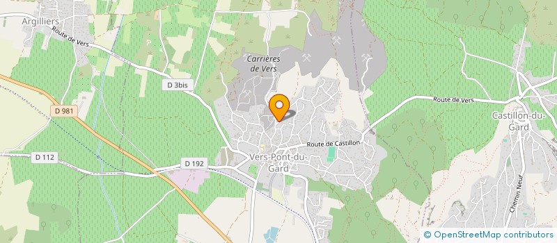localisation de l'entreprise MADAME MARIA CAMPILLO SAMPER  VERS-PONT-DU-GARD