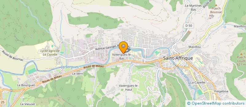 localisation de l'entreprise MADAME MARIA CANDIDA QUINTAS SARAIVA  SAINT-AFFRIQUE