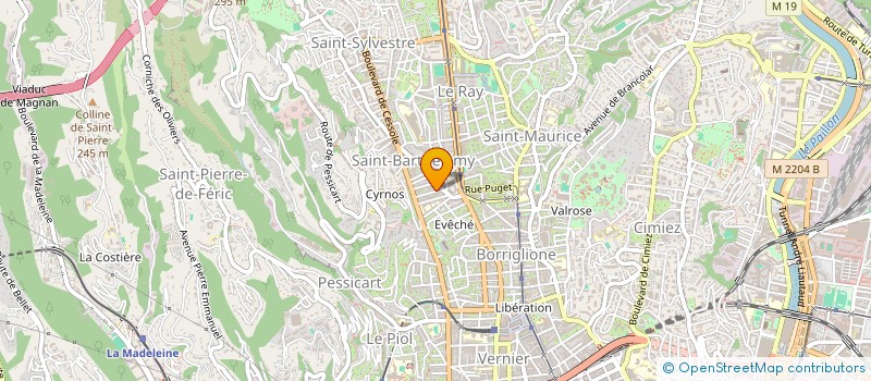 localisation de l'entreprise MADAME MARIA CANIZARES à NICE