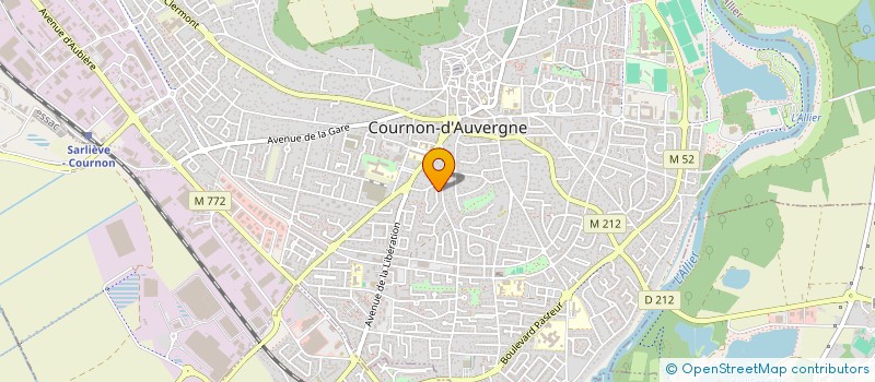 localisation de l'entreprise MADAME MARIA CARDOSO  COURNON-D'AUVERGNE