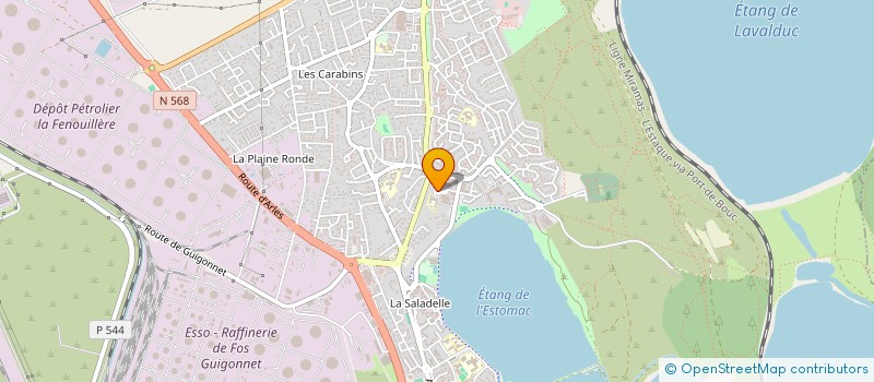 localisation de l'entreprise MADAME MARIA CARDOSO  FOS-SUR-MER