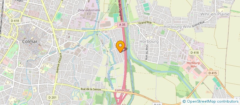 localisation de l'entreprise MADAME MARIA CARLOTA  COLMAR