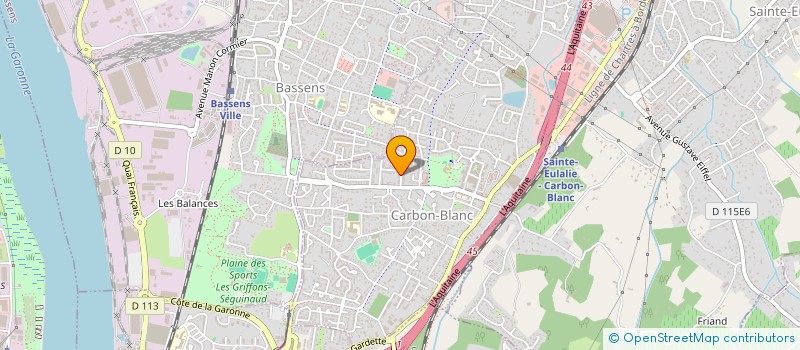 localisation de l'entreprise MADAME MARIA CARMEN ARRUTI HERRADOR  CARBON-BLANC