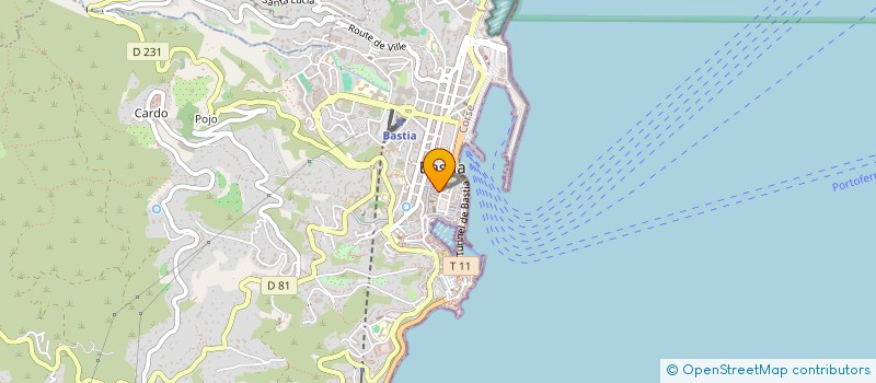 localisation de l'entreprise MADAME MARIA CARPINA à BASTIA