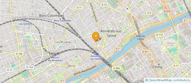 localisation de l'entreprise MADAME MARIA CARRENO PINILLA à ASNIERES-SUR-SEINE