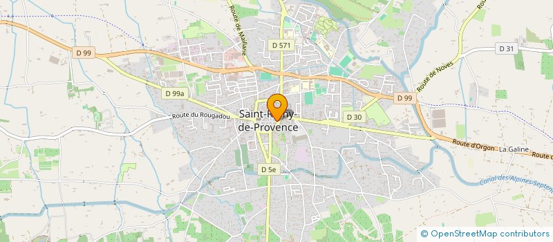 localisation de l'entreprise MADAME MARIA CARVALHO PINTO  SAINT-REMY-DE-PROVENCE