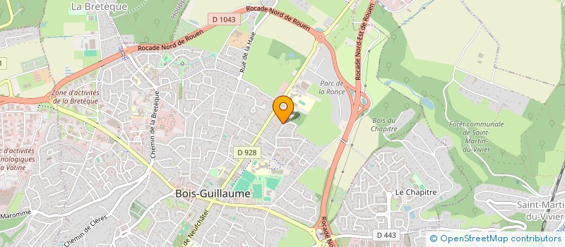 localisation de l'entreprise MADAME MARIA CASTILLO à BOIS-GUILLAUME