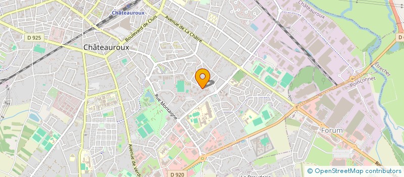 localisation de l'entreprise MADAME MARIA CATALINA BALABAN à CHATEAUROUX