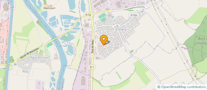 localisation de l'entreprise MADAME MARIA CAVA DE SIMONE  ENNERY