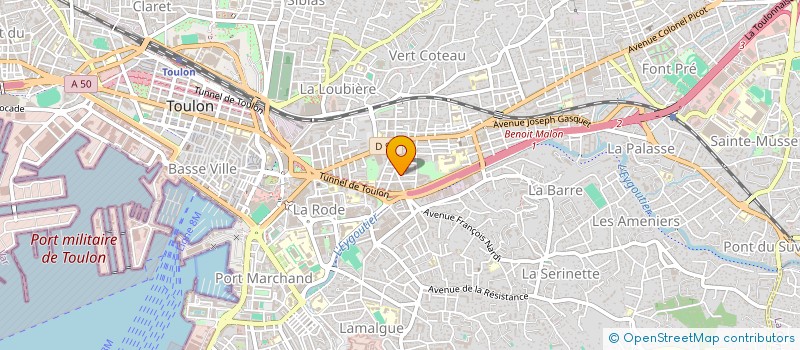 localisation de l'entreprise MADAME MARIA-CECILIA ESPINOSA  TOULON