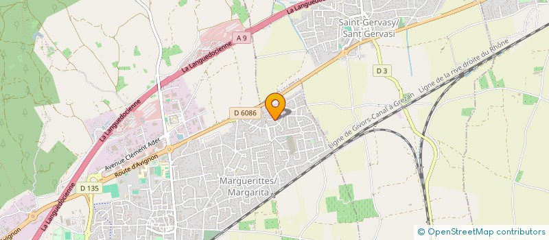 localisation de l'entreprise MADAME MARIA-CELESTE DE AGUIAR  MARGUERITTES