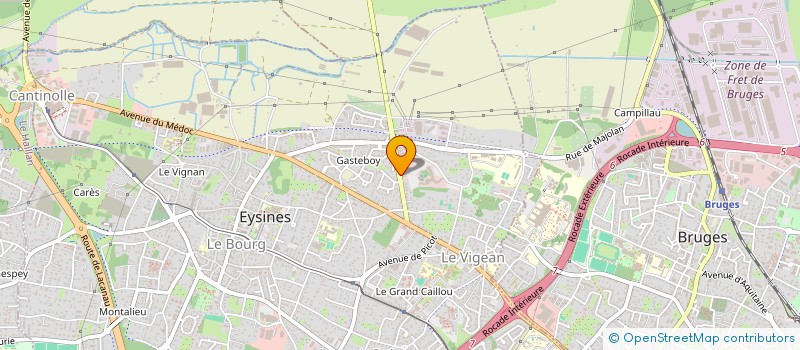 localisation de l'entreprise MADAME MARIA CEPEDA  EYSINES