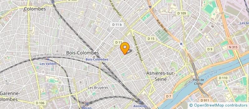 localisation de l'entreprise MADAME MARIA CERIALE à ASNIERES-SUR-SEINE