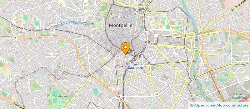 localisation de l'entreprise MADAME MARIA CHRISTINA CARRANZA LUQUE à MONTPELLIER