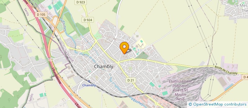 localisation de l'entreprise MADAME MARIA-CHRISTINA RIBEIRO  CHAMBLY