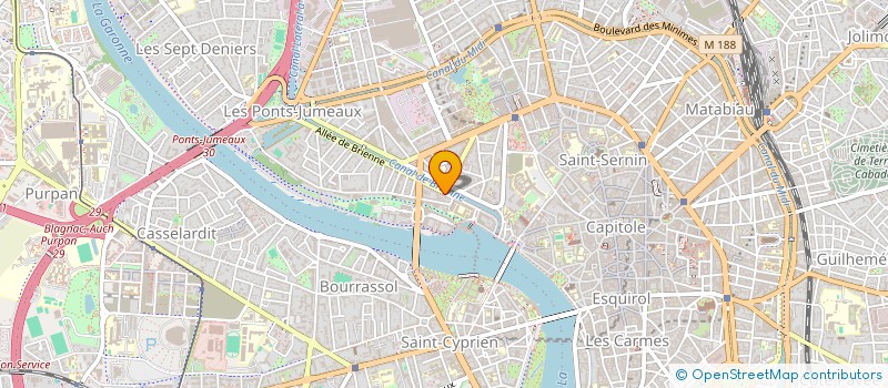 localisation de l'entreprise MADAME MARIA CHULIA à TOULOUSE