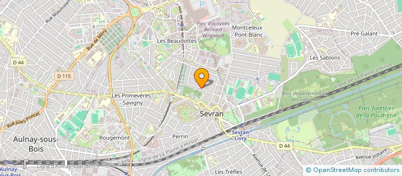 localisation de l'entreprise MADAME MARIA CIOCAN à SEVRAN