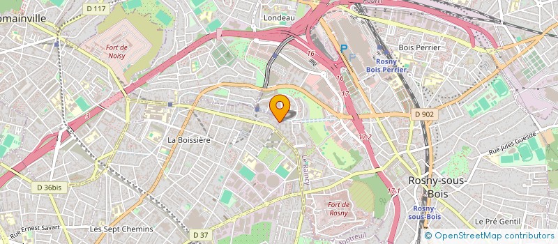 localisation de l'entreprise MADAME MARIA CIRPACIU  MONTREUIL