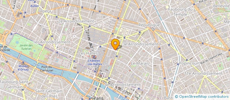 localisation de l'entreprise MADAME MARIA CLARA MARTINS à PARIS