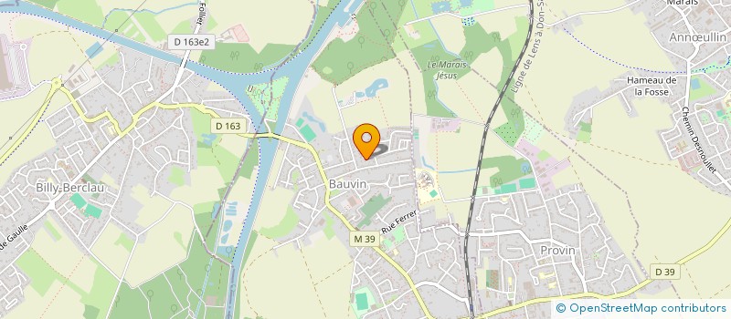 localisation de l'entreprise MADAME MARIA COBUZZI  BAUVIN