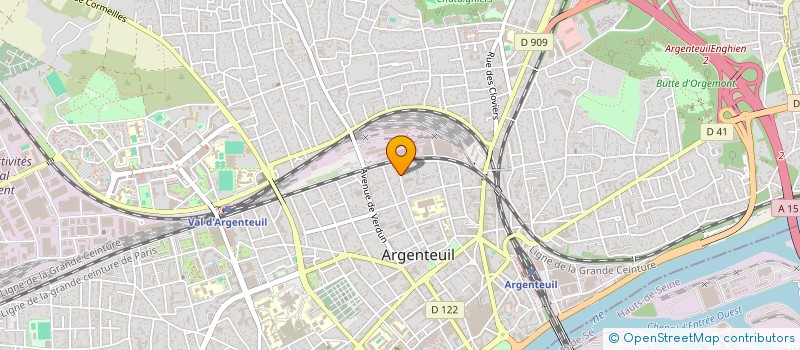 localisation de l'entreprise MADAME MARIA COLASSO  ARGENTEUIL