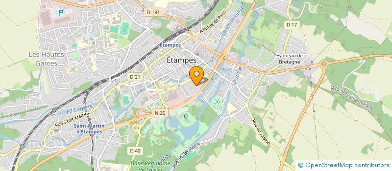 localisation de l'entreprise MADAME MARIA COMANICI à ETAMPES