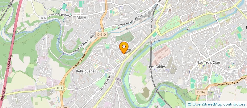 localisation de l'entreprise MADAME MARIA COMMERE  POITIERS