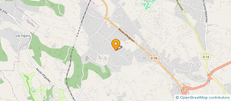 localisation de l'entreprise MADAME MARIA-CONCEICAO DE CARVALHO  AIX-EN-PROVENCE