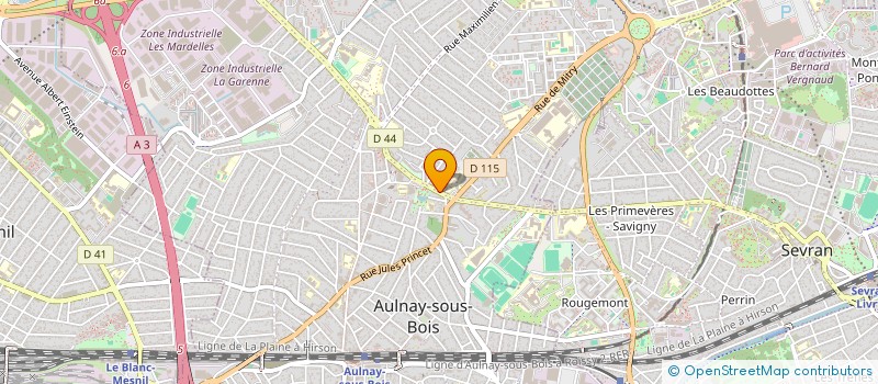 localisation de l'entreprise MADAME MARIA CORA à AULNAY-SOUS-BOIS