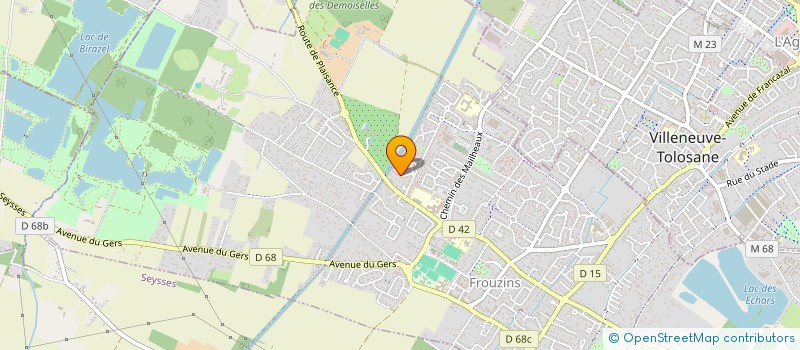 localisation de l'entreprise MADAME MARIA CORNACCHIA  FROUZINS