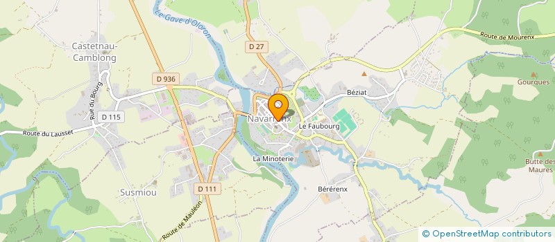 localisation de l'entreprise MADAME MARIA CORRADINE  NAVARRENX