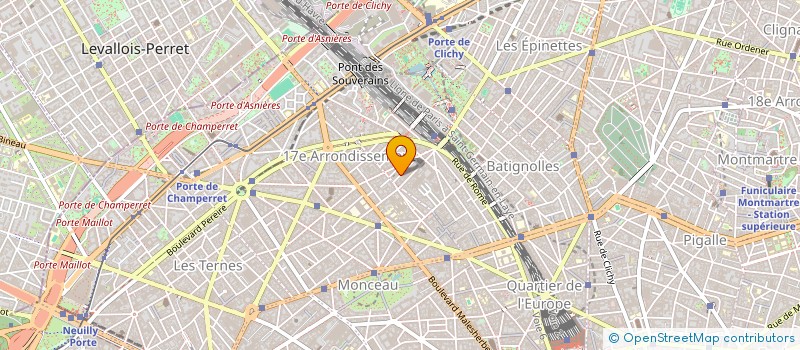 localisation de l'entreprise MADAME MARIA CORREIA à PARIS