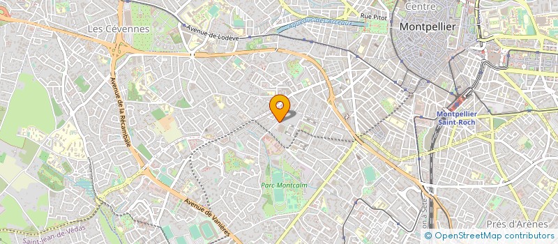 localisation de l'entreprise MADAME MARIA COSENTINO à MONTPELLIER