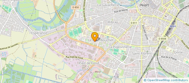 localisation de l'entreprise MADAME MARIA COSTA à NIORT