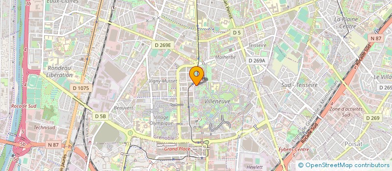 localisation de l'entreprise MADAME MARIA COVACI  GRENOBLE