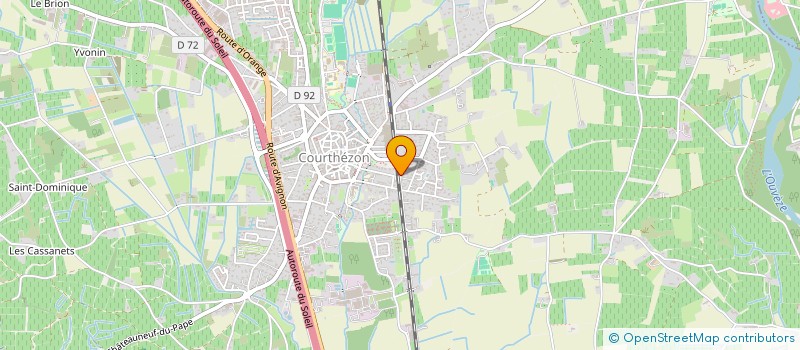 localisation de l'entreprise MADAME MARIA COVTUN  COURTHEZON