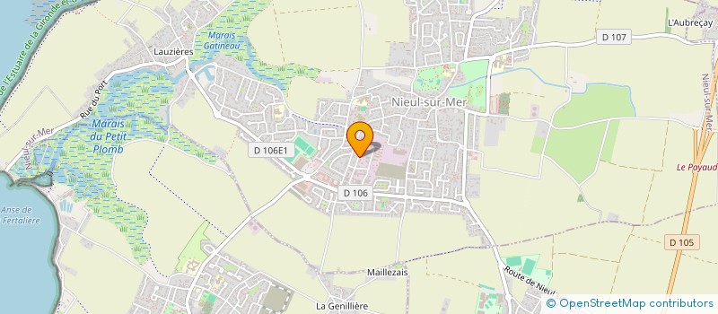 localisation de l'entreprise MADAME MARIA COWAN  NIEUL-SUR-MER